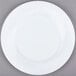 Visions Wave 9 inch White Plastic Plate - 180/Case