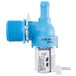 A blue plastic Hoshizaki water solenoid valve with a white plastic connector.