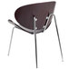 Flash Furniture SD-2268-7-MAH-GG Mahogany Bentwood Leisure Reception Chair Main Thumbnail 4