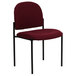 Flash Furniture BT-515-1-BY-GG Burgundy Fabric Stackable Side Chair Main Thumbnail 1