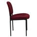 Flash Furniture BT-515-1-BY-GG Burgundy Fabric Stackable Side Chair Main Thumbnail 2