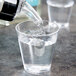 Choice 2 oz. Clear Plastic Shot Glass   - 50/Pack Main Thumbnail 1