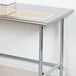 Advance Tabco TAG-244 24" x 48" 16 Gauge Open Base Stainless Steel Commercial Work Table Main Thumbnail 4