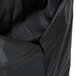 A black fabric Crown Verity BBQ cover bag with a zipper.