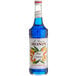 Monin 750 mL Premium Blue Curacao Flavoring Syrup Main Thumbnail 2