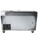 Continental Refrigerator CPA60-D 60" Customizable Pizza Prep Table with Two Drawers, One Full Size, and One Half Door Main Thumbnail 2