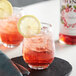 Monin 750 mL Premium Cranberry Flavoring / Fruit Syrup Main Thumbnail 1