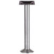 BFM Seating PHTBBDSS Alpha Bolt-Down Standard Height Outdoor / Indoor Stainless Steel Table Base Main Thumbnail 1