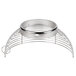 An Avantco 40 quart mixer bowl front guard with a metal cage and ring.