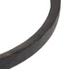 A close-up of a black Avantco belt with a rubber surface.