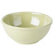 A white Cal-Mil round melamine bowl.