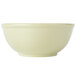 A white Cal-Mil melamine bowl.