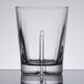 A close up of a clear Spiegelau Havanna whiskey glass.