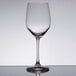A clear Spiegelau Vino Grande wine glass on a table.