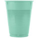 Creative Converting 318883 16 oz. Fresh Mint Green Plastic Cup - 240/Case Main Thumbnail 2