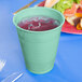 Creative Converting 318883 16 oz. Fresh Mint Green Plastic Cup - 240/Case Main Thumbnail 1