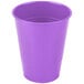 Creative Converting 318922 16 oz. Amethyst Purple Plastic Cup - 240/Case Main Thumbnail 2