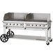 Crown Verity RCB-72WGP Liquid Propane 72" Pro Series Outdoor Rental Grill with Wind Guard Package Main Thumbnail 1