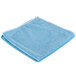 A Unger blue microfiber cleaning cloth.