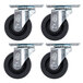Beverage-Air 00C28S092AAA 3" Plate Casters for SF34-B and SF49 - 4/Set Main Thumbnail 1