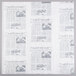 American Metalcraft PPRN1616 16" x 16" White Newspaper Print Deli Sandwich Wrap Paper - 1000/Pack Main Thumbnail 4