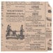 American Metalcraft PPRC76 7" x 6" Natural Newspaper Print Deli Wrap / Double Open Bag - 250/Pack Main Thumbnail 5