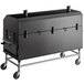 Backyard Pro 554SMOKR60AS 60" Charcoal / Wood Smoker Grill with Adjustable Grates and Dome - Assembled Main Thumbnail 4