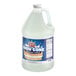 A gallon jug of Carnival King coconut snow cone flavoring syrup.