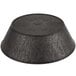 HS Inc. HS1012 8" x 2 1/4" Charcoal Polyethylene Round Basket - 24/Case Main Thumbnail 4