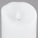 Sterno 60160 Mirage 9 1/2" White Programmable Flameless Flickering LED Candle - 4/Case Main Thumbnail 5
