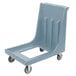 Cambro CD1826MTC401 Camdolly Slate Blue Dolly for 1826MTC Camcarrier Tray / Sheet Pan Carrier Main Thumbnail 2