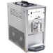 A stainless steel Spaceman 6650 slushy machine with a white cover.