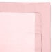Creative Converting 710129 54" x 108" Classic Pink Tissue / Poly Table Cover - 6/Case Main Thumbnail 4