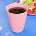 Creative Converting 28158081 16 oz. Classic Pink Plastic Cup - 240/Case Main Thumbnail 1