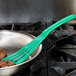 Mercer Culinary M35110GR Hell's Tools® 12" Green High Temperature Slotted Turner / Spatula Main Thumbnail 1