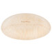 Bambu® 062300 Veneerware® 7" Disposable Shallow Bamboo Bowl - 100/Case Main Thumbnail 3