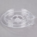 A clear plastic pump cover for a Grindmaster Cecilware refrigerated beverage dispenser.