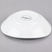 World Tableware INF-050 Porcelana Infinity 4 oz. Bright White Oval Porcelain Bowl - 36/Case Main Thumbnail 3