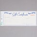 Choice Gift Certificate with Envelope - 25/Pack Main Thumbnail 3