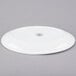 World Tableware 840-520R-24 Porcelana Rolled Edge Coupe Platter 11 3/4" x 8" Bright White Oval Porcelain - 12/Case Main Thumbnail 3