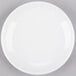 World Tableware 840-404C Porcelana Coupe Plate 4" Bright White Round Micro Porcelain - 36/Case Main Thumbnail 2