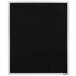 A black square Aarco message board with a white border.
