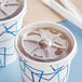 Choice 9 oz. Translucent Cold Cup Flat Lid with Straw Slot - 2000/Case Main Thumbnail 1