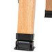 Aarco A-5SW 42" x 24" Solid Oak Wood A-Frame Sidewalk Board with White Porcelain Marker Board Main Thumbnail 10