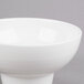 An American Metalcraft white porcelain footed bowl.