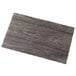 An American Metalcraft elm melamine serving board with a rectangular wood surface.