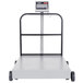 Tor Rey EQM-400/800 800 lb. Digital Receiving Bench Scale with Tower Display, Legal for Trade Main Thumbnail 2