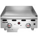 Vulcan MSA24-102 24" Countertop Liquid Propane Griddle with Snap Action Thermostatic Controls - 54,000 BTU Main Thumbnail 2