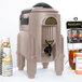 Cambro CSR3417 Camserver® 3 Gallon Dark Taupe Insulated Beverage Dispenser Main Thumbnail 1