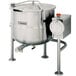 Cleveland KDL-25-T 25 Gallon Tilting 2/3 Steam Jacketed Direct Steam Kettle Main Thumbnail 1